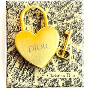 CHRISTIAN DIOR LOCK & KEY, NWT